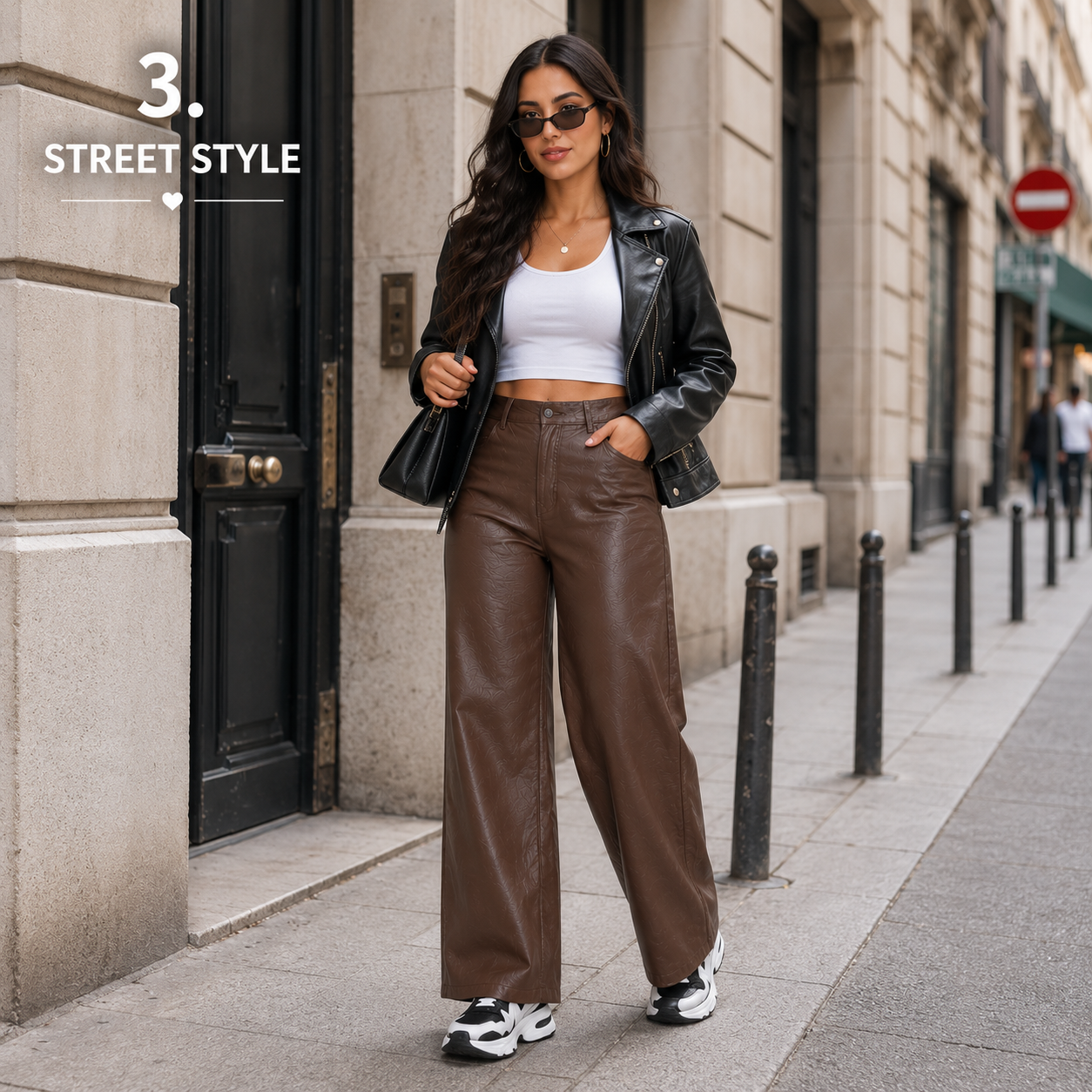 LAKOVANE KALHOTY SHINEFLEX BROWN