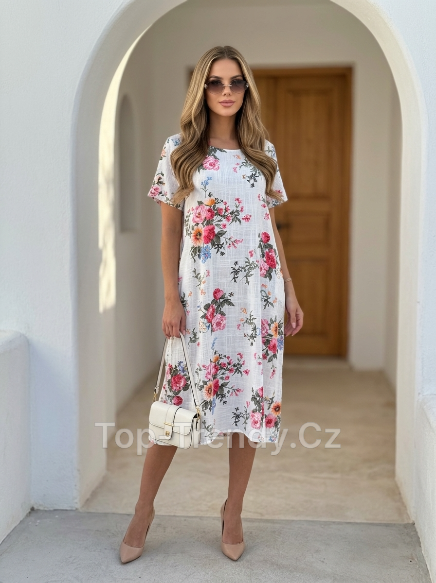 DÁMSKÉ TUNIKOVÉ ŠATY FLORENTA
