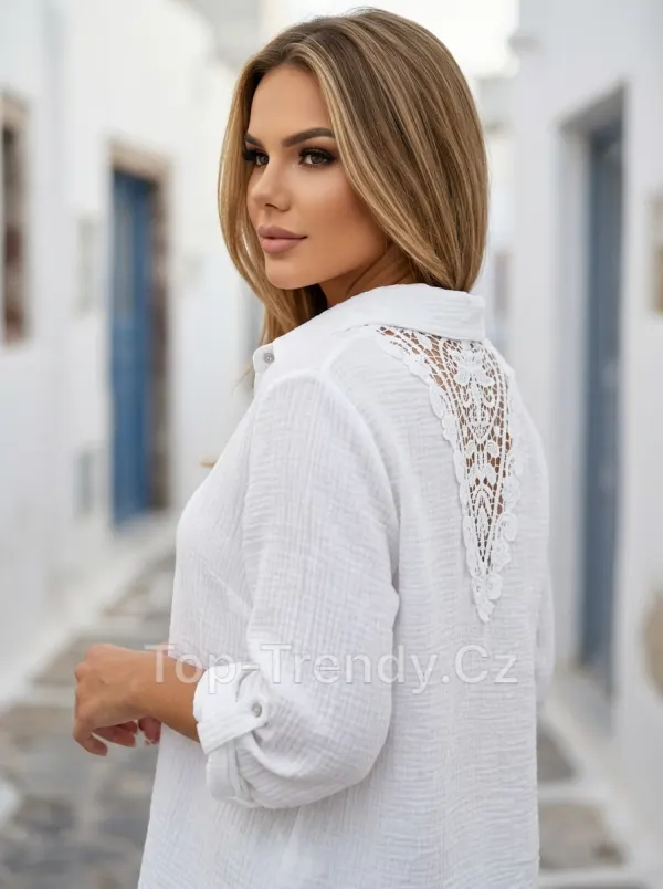 DÁMSKÁ KRAJKOVÁ HALENKA DOMINIKA