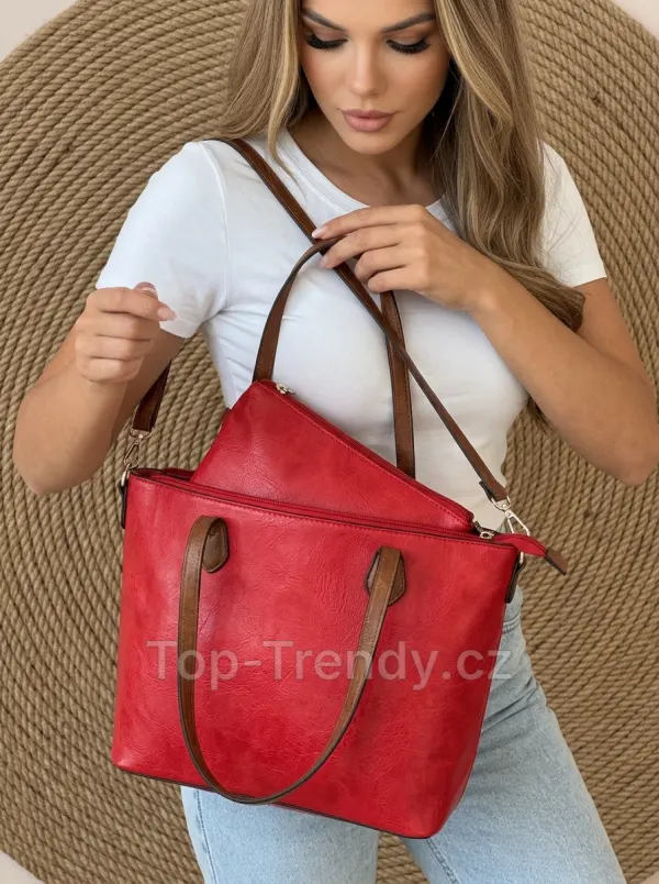 DÁMSKÁ SHOPPER KABELKA 2V1 AMALFI