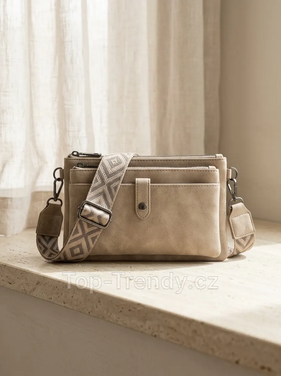 DÁMSKÁ CROSSBODY KABELKA NA TELEFON A PENĚŽENKU SAVIA