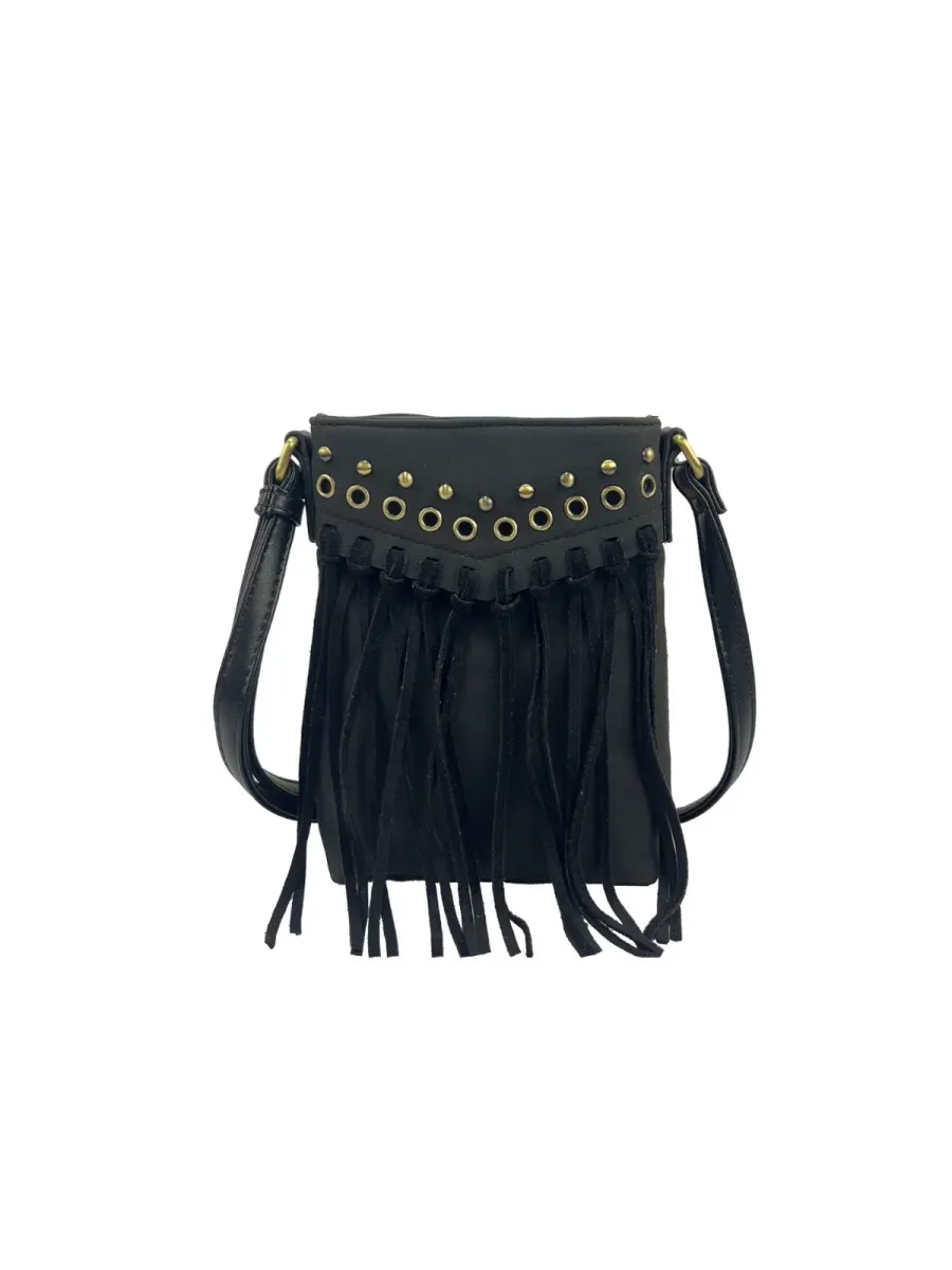 DÁMSKÁ BOHO CROSSBODY KABELKA S TŘÁSNĚMI TELIA