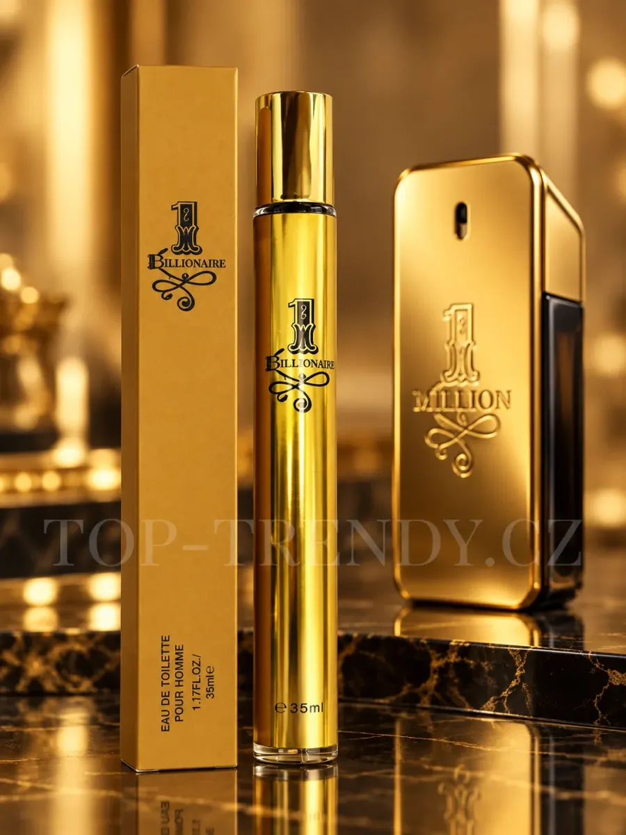 BILLIONAIRE – PÁNSKÁ TOALETNÍ VODA INSPIROVANÁ VŮNÍ 1 MILLION OD PACO RABANNE