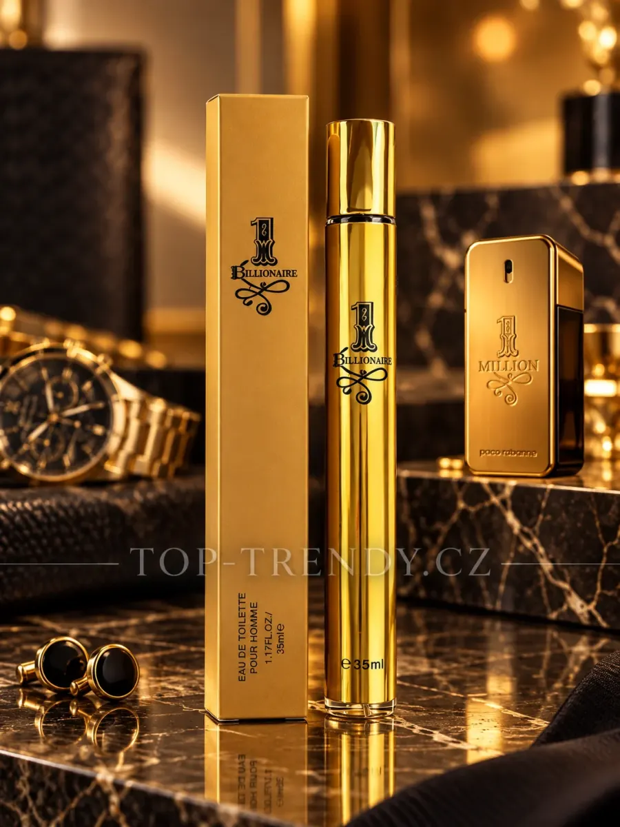 BILLIONAIRE – PÁNSKÁ TOALETNÍ VODA INSPIROVANÁ VŮNÍ 1 MILLION OD PACO RABANNE