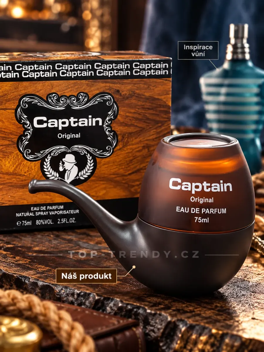 TIVERTON CAPTAIN ORIGINAL – PÁNSKÁ PARFÉMOVANÁ VODA 75 ML