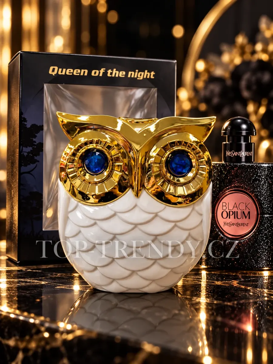 QUEEN OF THE NIGHT – DÁMSKÁ PARFÉMOVANÁ VODA VE TVARU SOVY