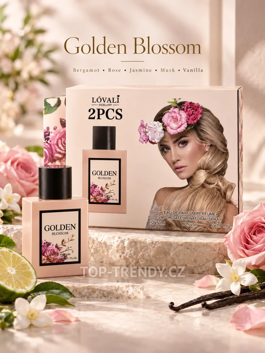 DÁRKOVÁ SADA GOLDEN BLOSSOM 2×50 ML – LÓVALI EXCELLENT