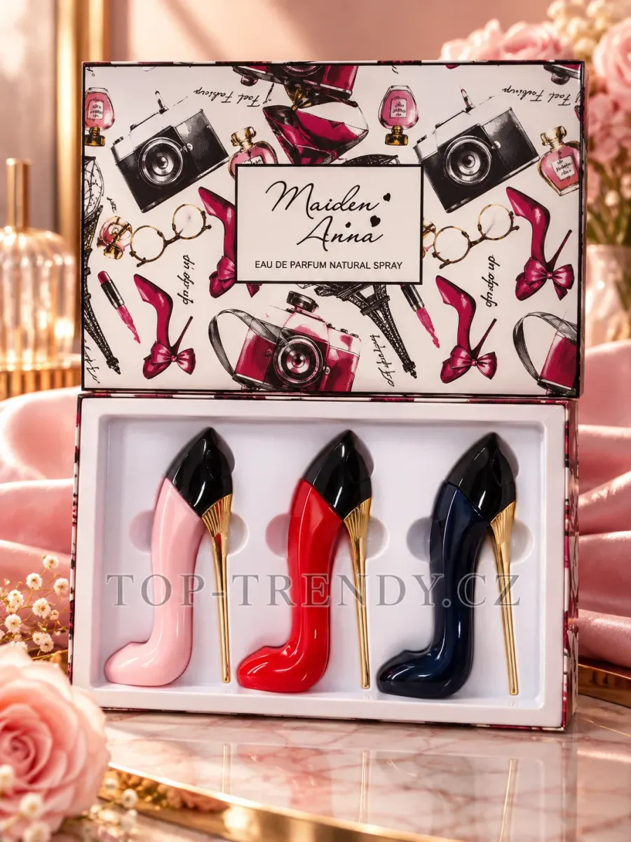 DÁRKOVÁ SADA MAIDEN ANNA – 3 PARFÉMY INSPIROVANÉ CAROLINA HERRERA GOOD GIRL
