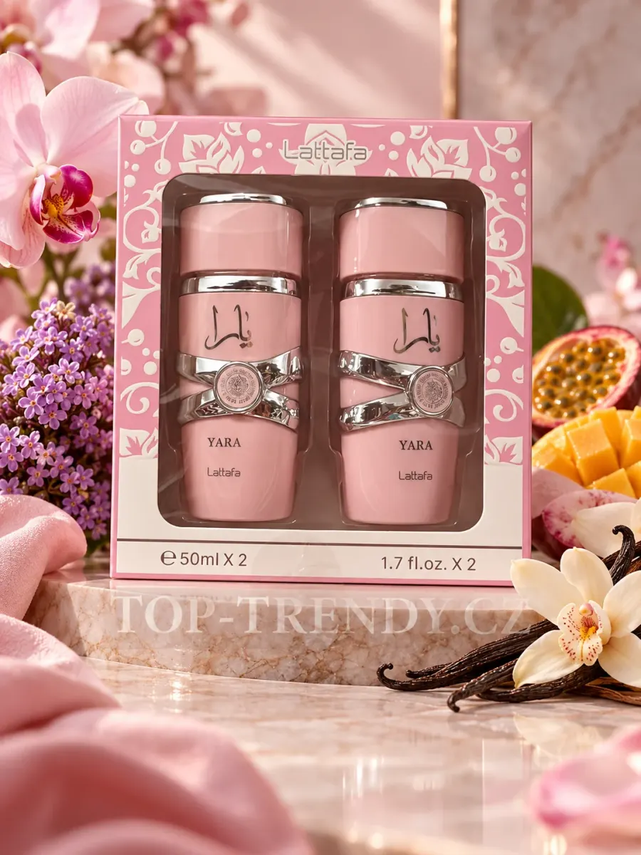 DÁRKOVÁ SADA YARA PINK – INSPIROVANÁ LATTAFA YARA (RŮŽOVÁ)